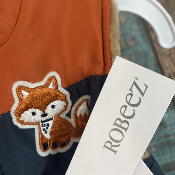 🦊 Robeez puffy reversible Fox vest - Picture 8 of 13